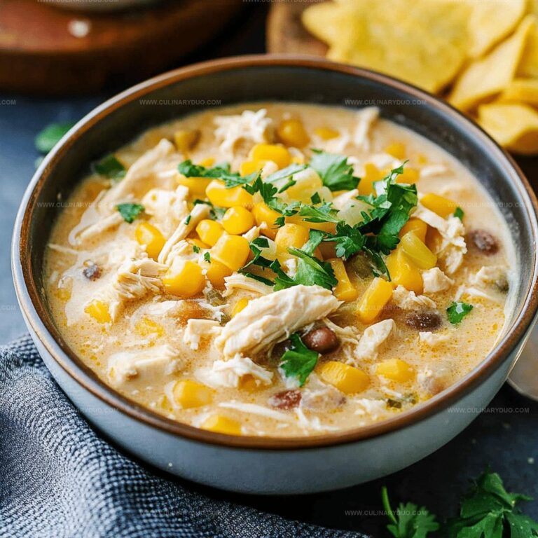 Quick and Easy White Chicken Chili Recipe