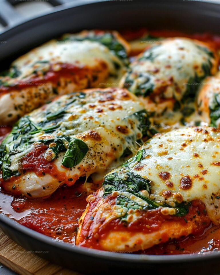 Spinach and Ricotta Stuffed Chicken Breasts Recipe