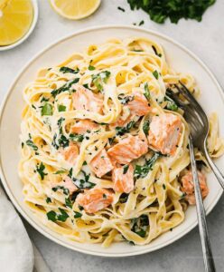 Creamy Salmon Pasta Recipe