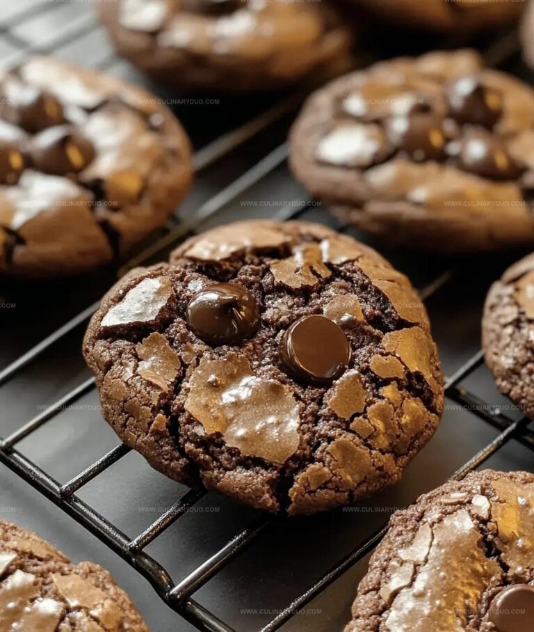 Espresso Fudge Cookies Recipe