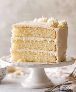 New Favorite White Layer Cake Recipe