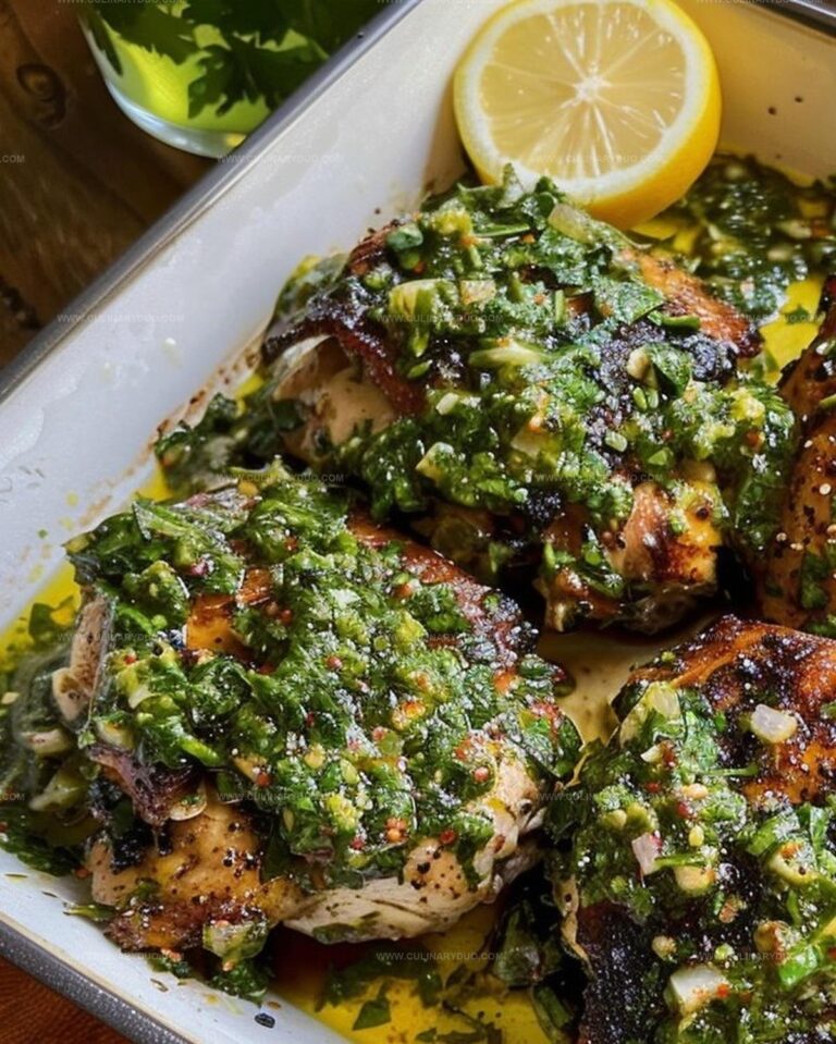 Air-Fried Chimichurri Chicken Thighs Recipe