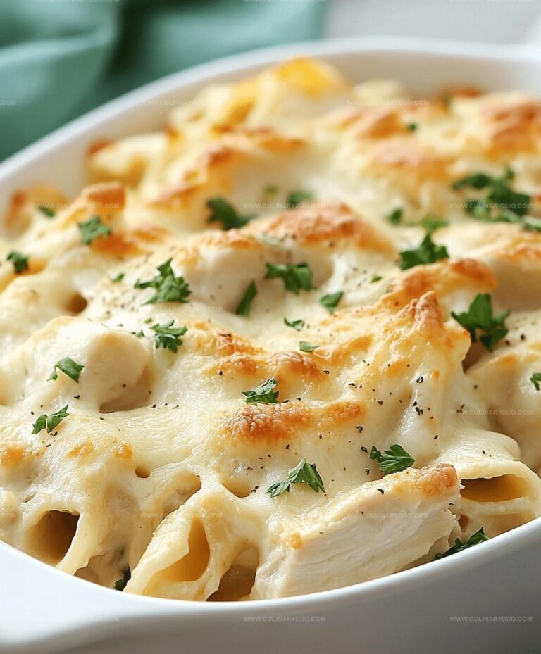 Chicken Alfredo Bake Recipe