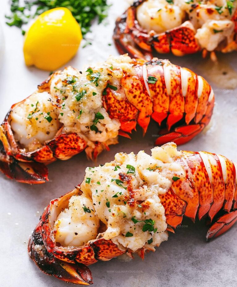 Garlic Butter Lobster Tails Recipe