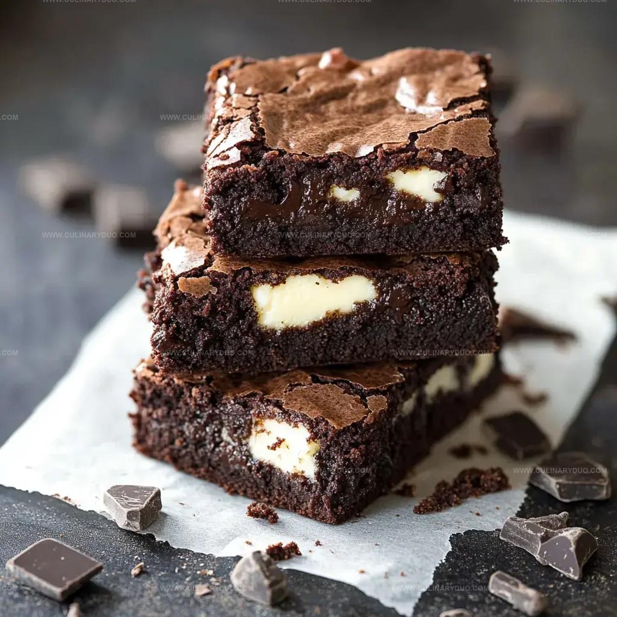 Triple Chocolate Brownies Recipe