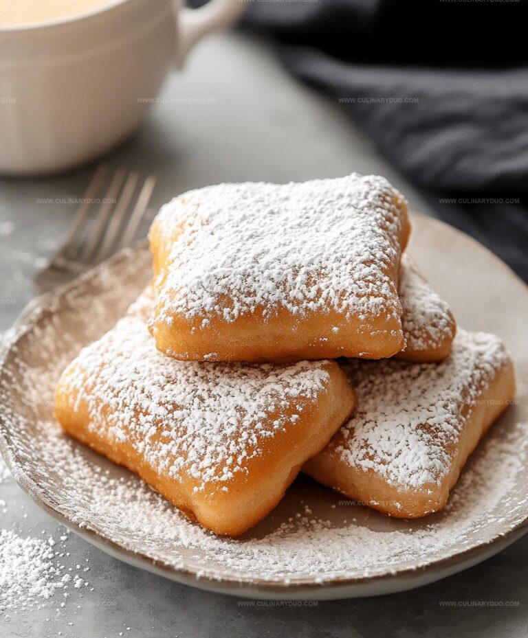 Vanilla French Beignets Recipe