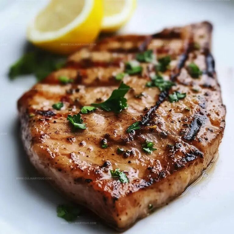 Tuna Steak Marinade Recipe