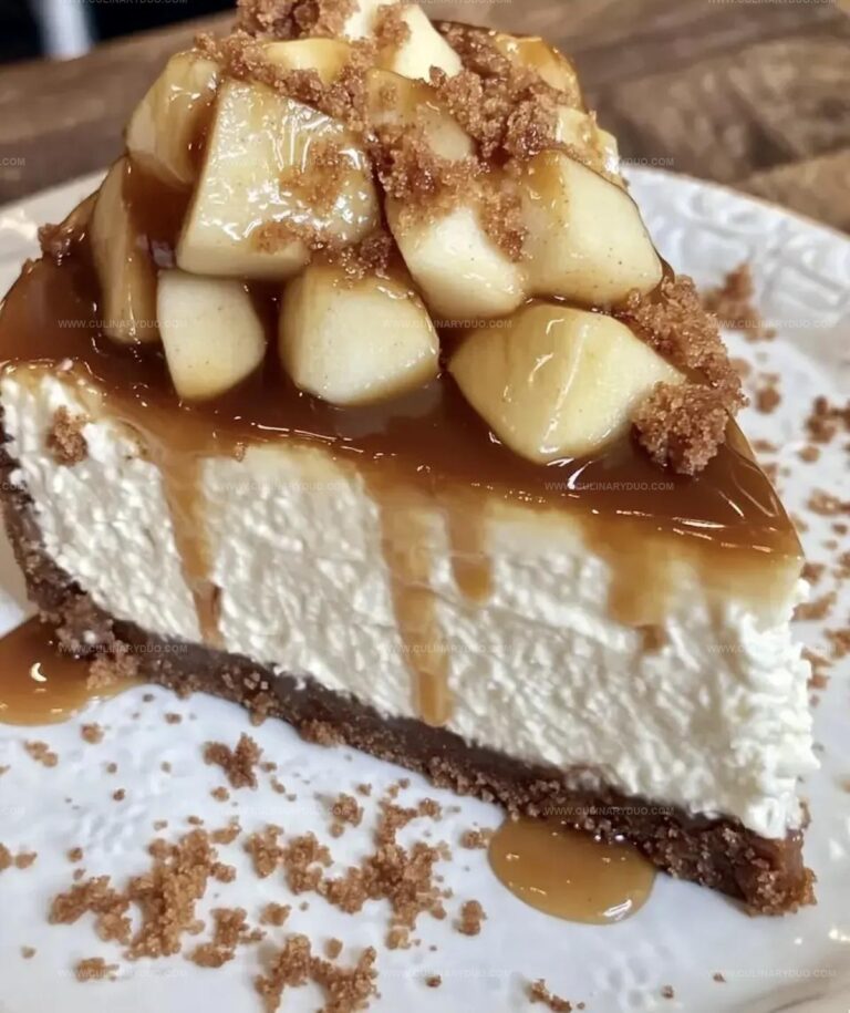 Caramel Apple Cheesecake Recipe