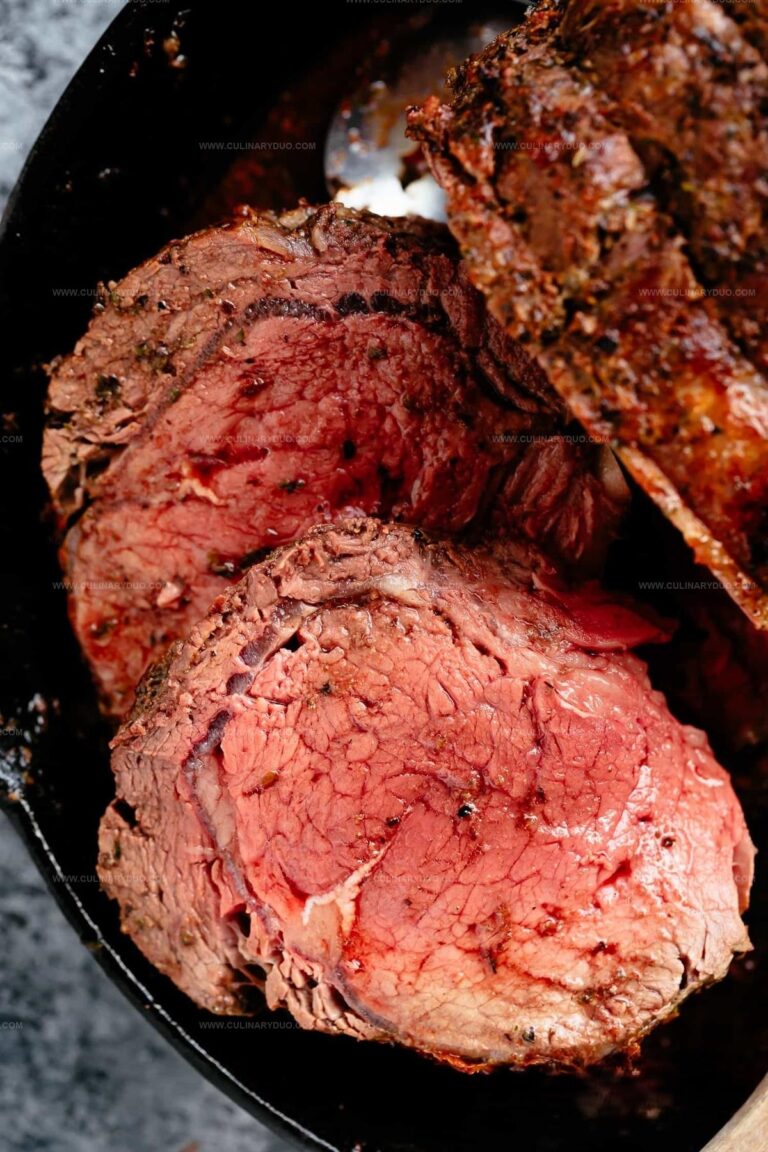 Garlic Butter Herb Prime Rib Roast Recipe