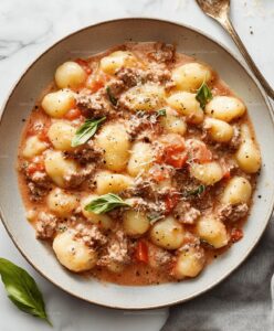 Ground Beef Gnocchi Recipe