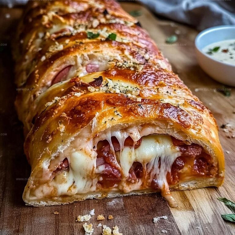 Homemade Italian Stromboli Recipe