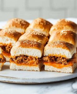 Cheeseburger Sliders With Hawaiian Rolls Recipe