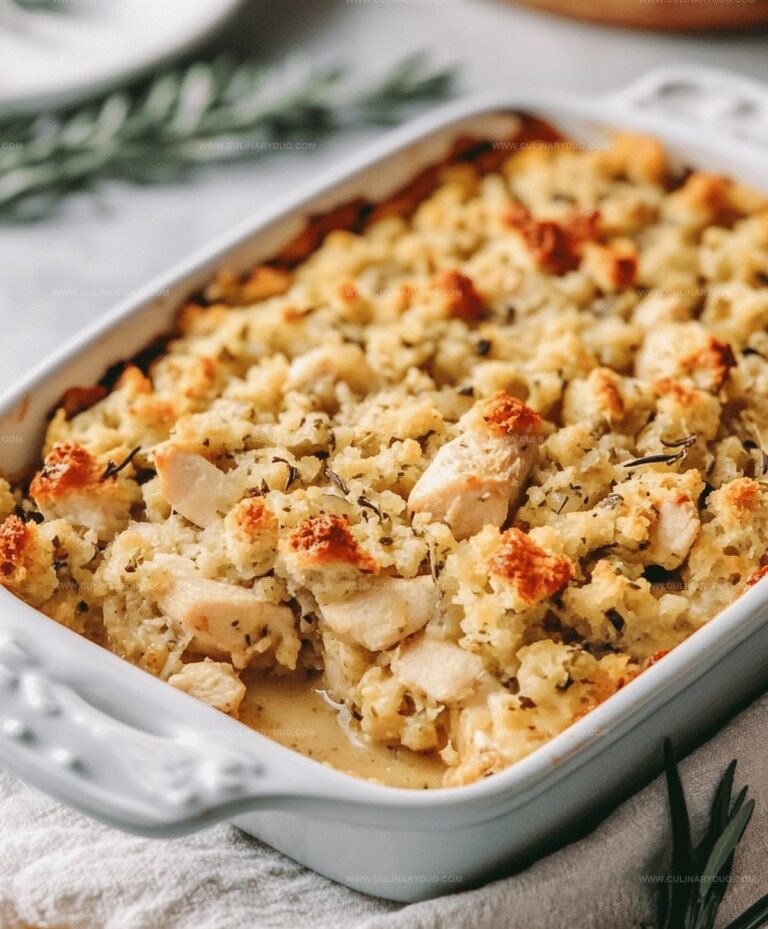 Chicken & Stuffing Bake Recipe