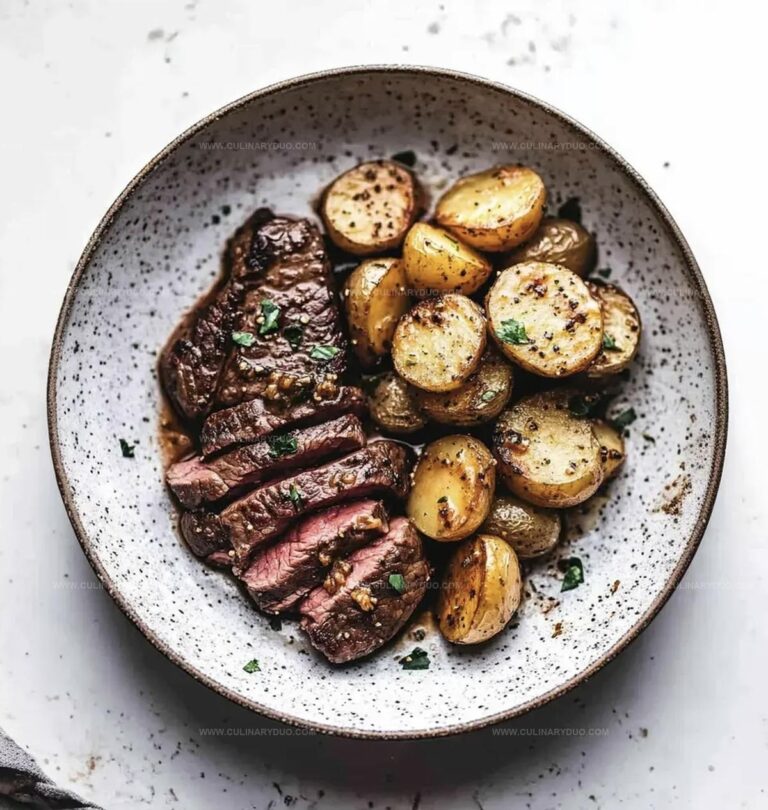 Garlic Butter Steak Potatoes Recipe
