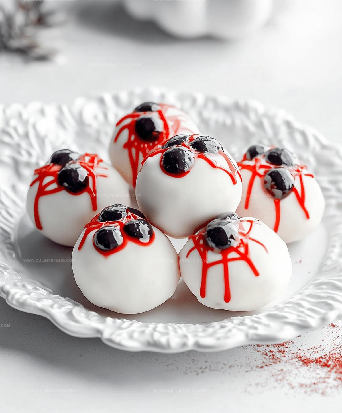 Halloween Bloodshot Eyeballs Candy Recipe