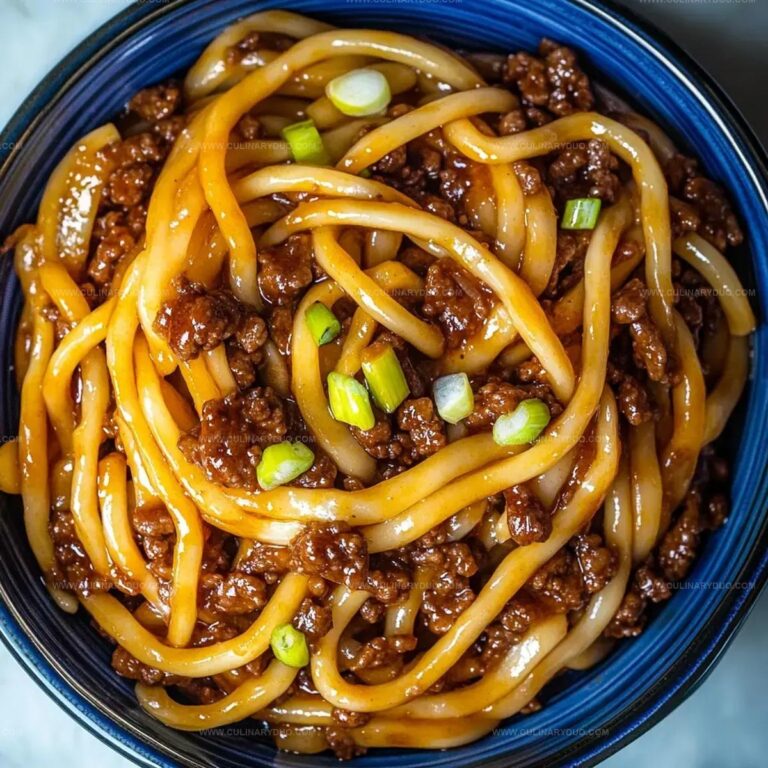 Mongolian Beef Noodles Recipe