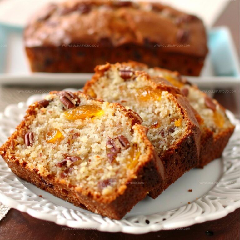 Apricot Pecan Quick Bread Recipe
