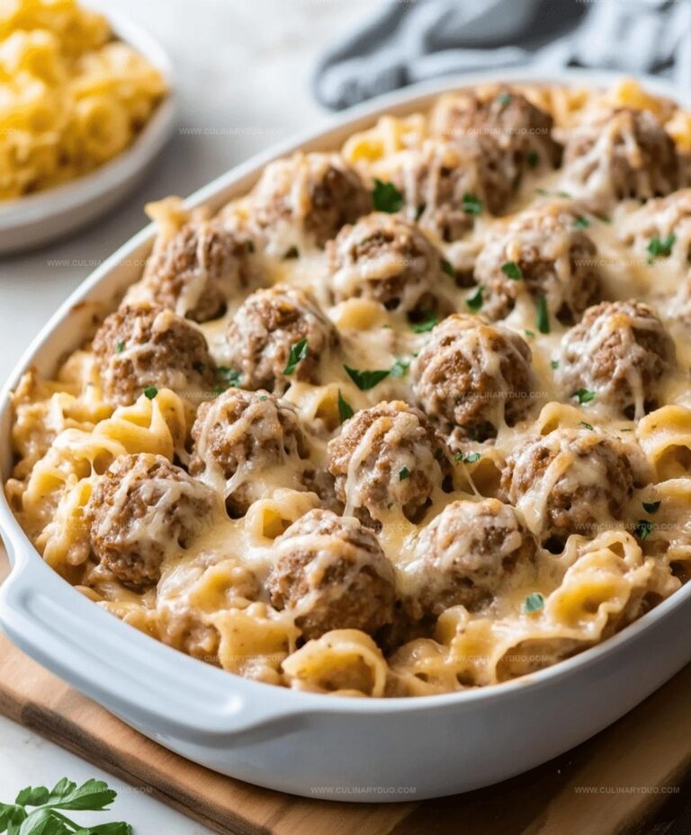 Swedish Meatball Casserole Recipe
