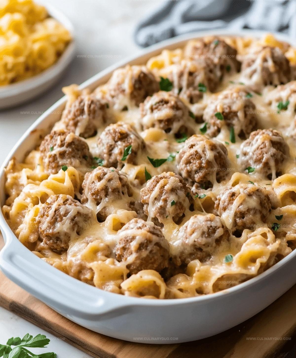 Swedish Meatball Casserole Recipe