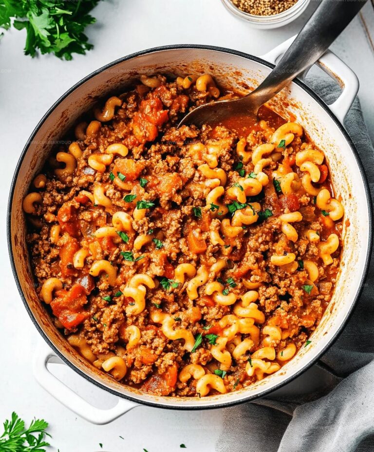 Old Fashioned Goulash Recipe