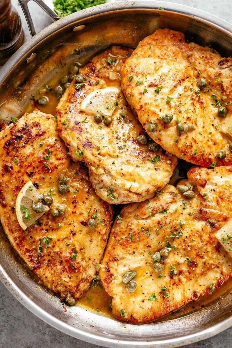 The BEST Chicken Piccata Recipe