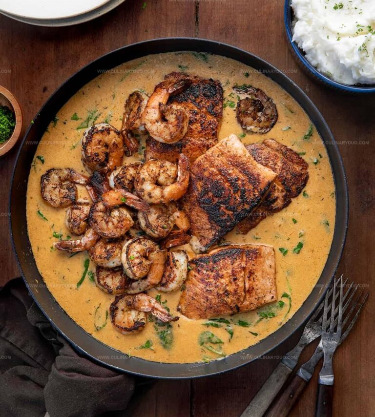 Cajun Salmon and Shrimp Recipe