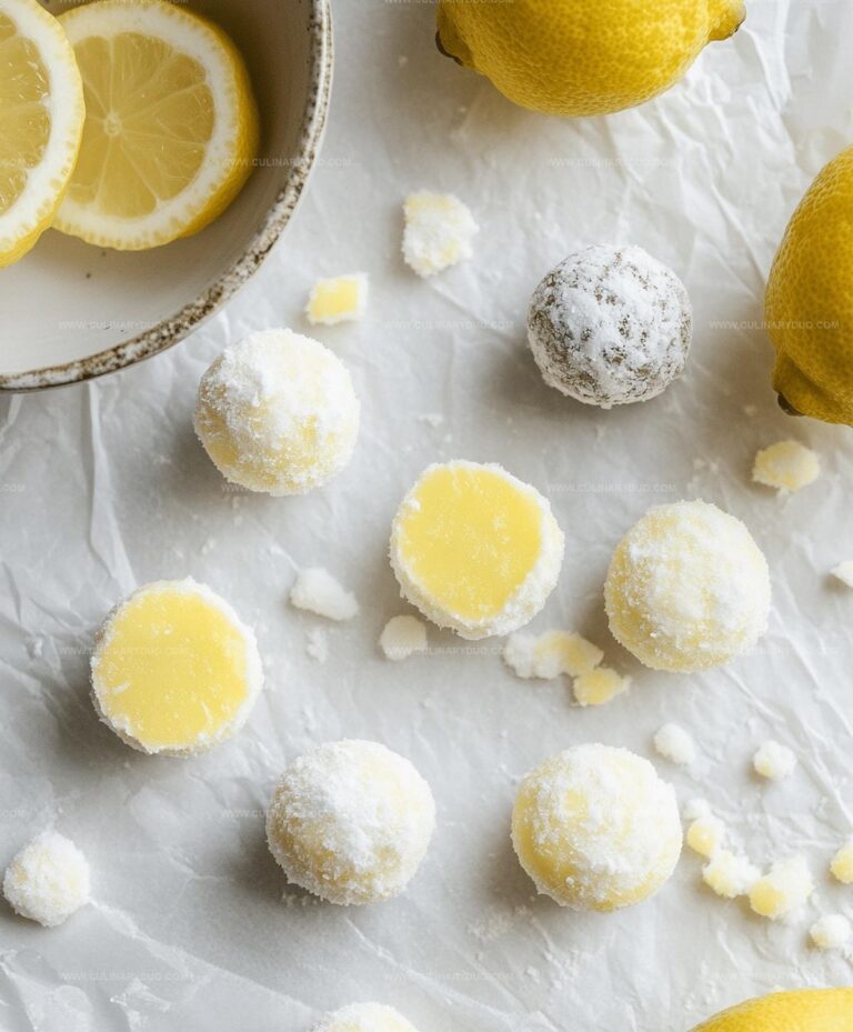 Lemon Truffles Recipe