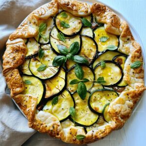 Zucchini Ricotta Galette Recipe