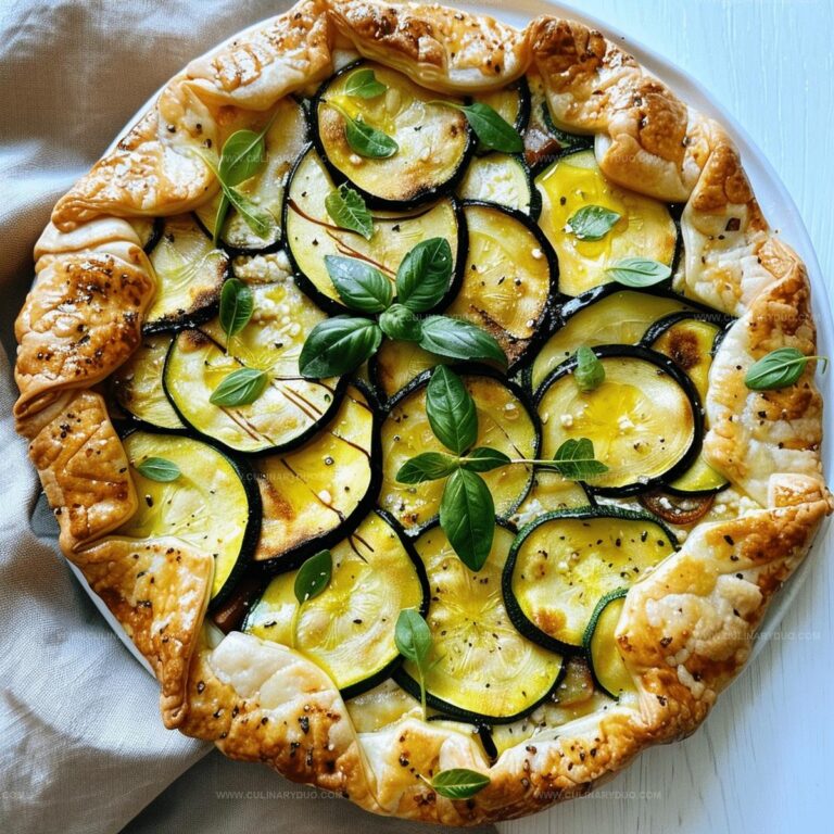 Zucchini Ricotta Galette Recipe