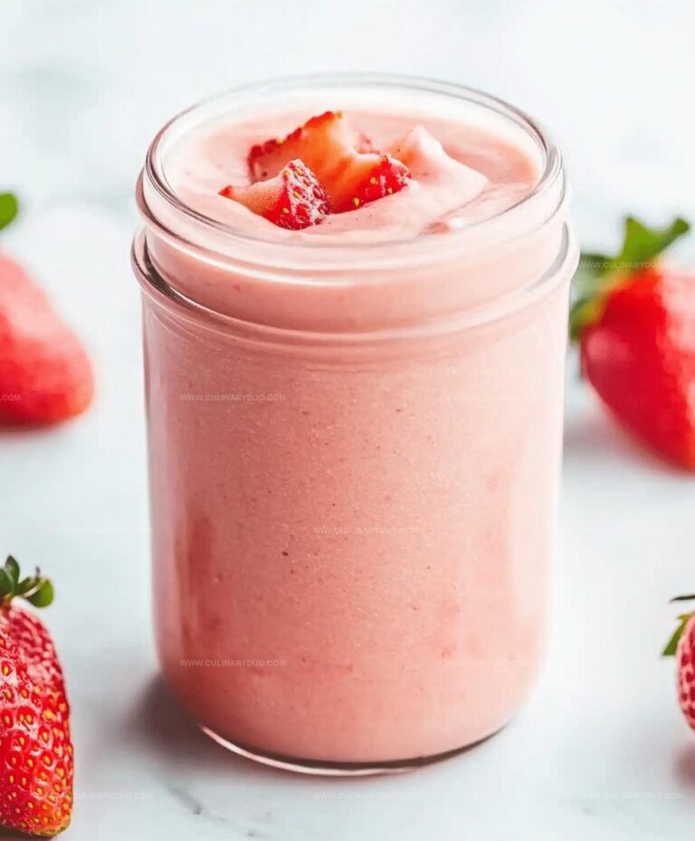 Fat Burning Strawberry Smoothie Recipe