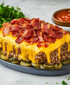 Bacon Cheeseburger Meatloaf Recipe