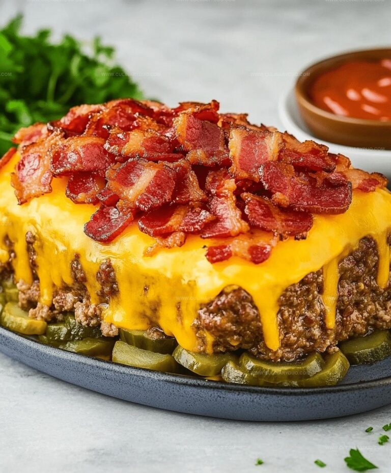 Bacon Cheeseburger Meatloaf Recipe