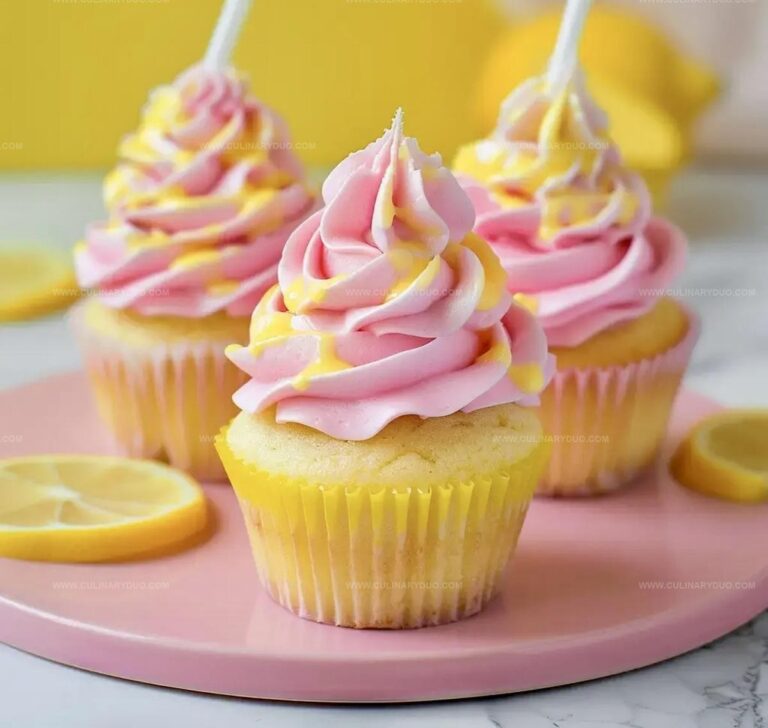 Pink Lemonade Cupcakes Recipe