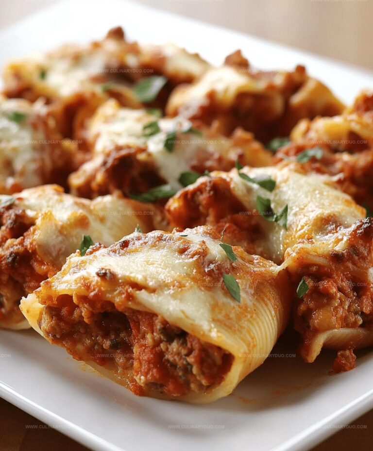 Baked Stuffed Shells Recipe
