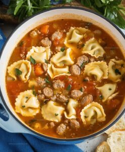 The Best Sausage Tortellini Soup Recipe