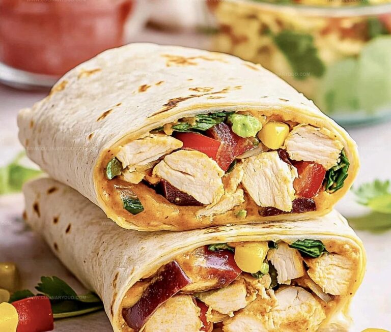 Southwest Chicken Wrap Recipe
