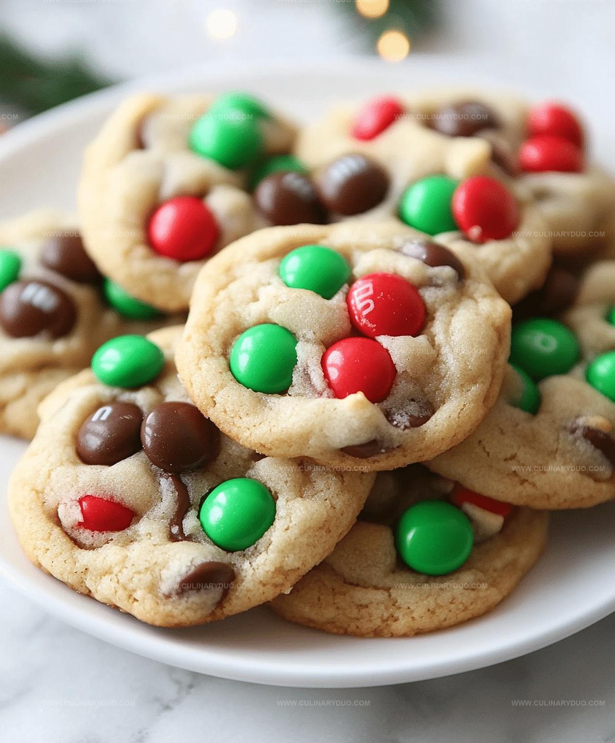 Christmas M&m Cookies Recipe
