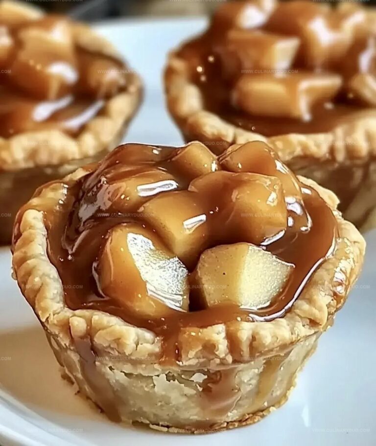 Mini Caramel Apple Pies Recipe