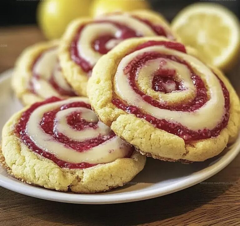 Heavenly Raspberry Lemon Swirl Cookies Recipe