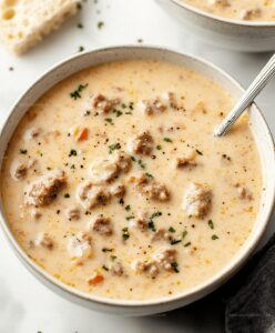 Creamy Italian Sausage Soup Recipe