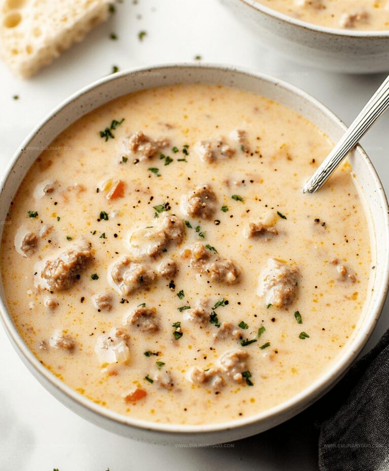 Creamy Italian Sausage Soup Recipe