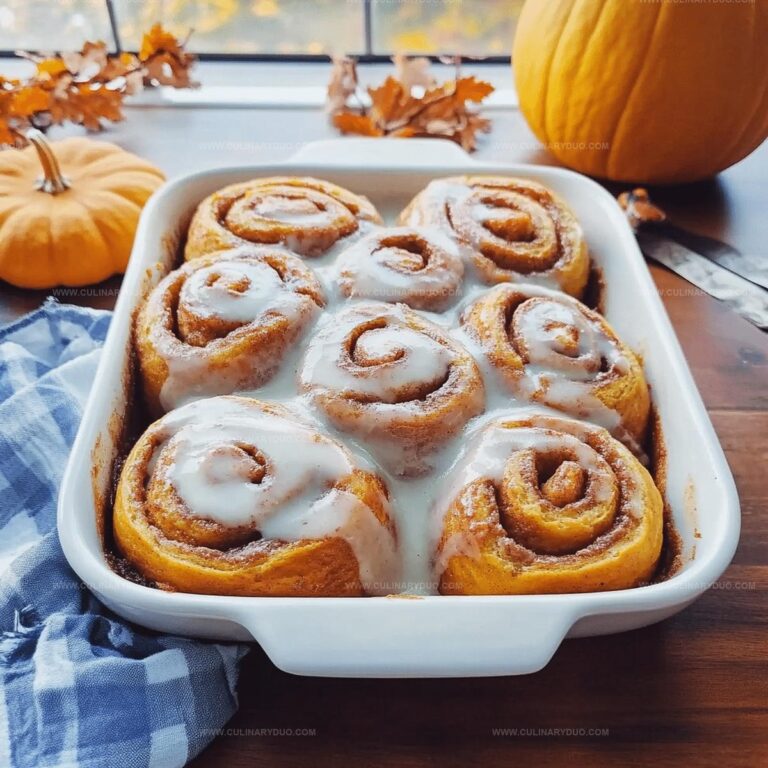 Pumpkin Cinnamon Rolls Recipe