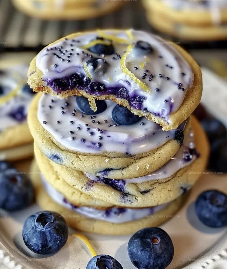Blueberry Lemon Frost Cookies Recipe