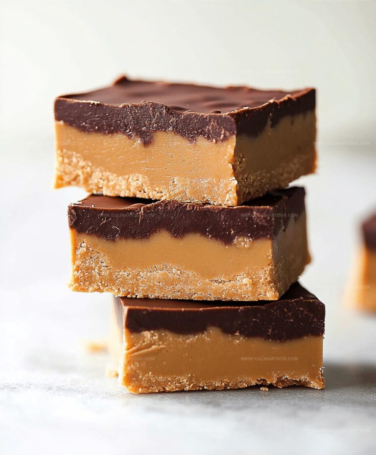 No-Bake Chocolate Peanut Butter Bars Recipe