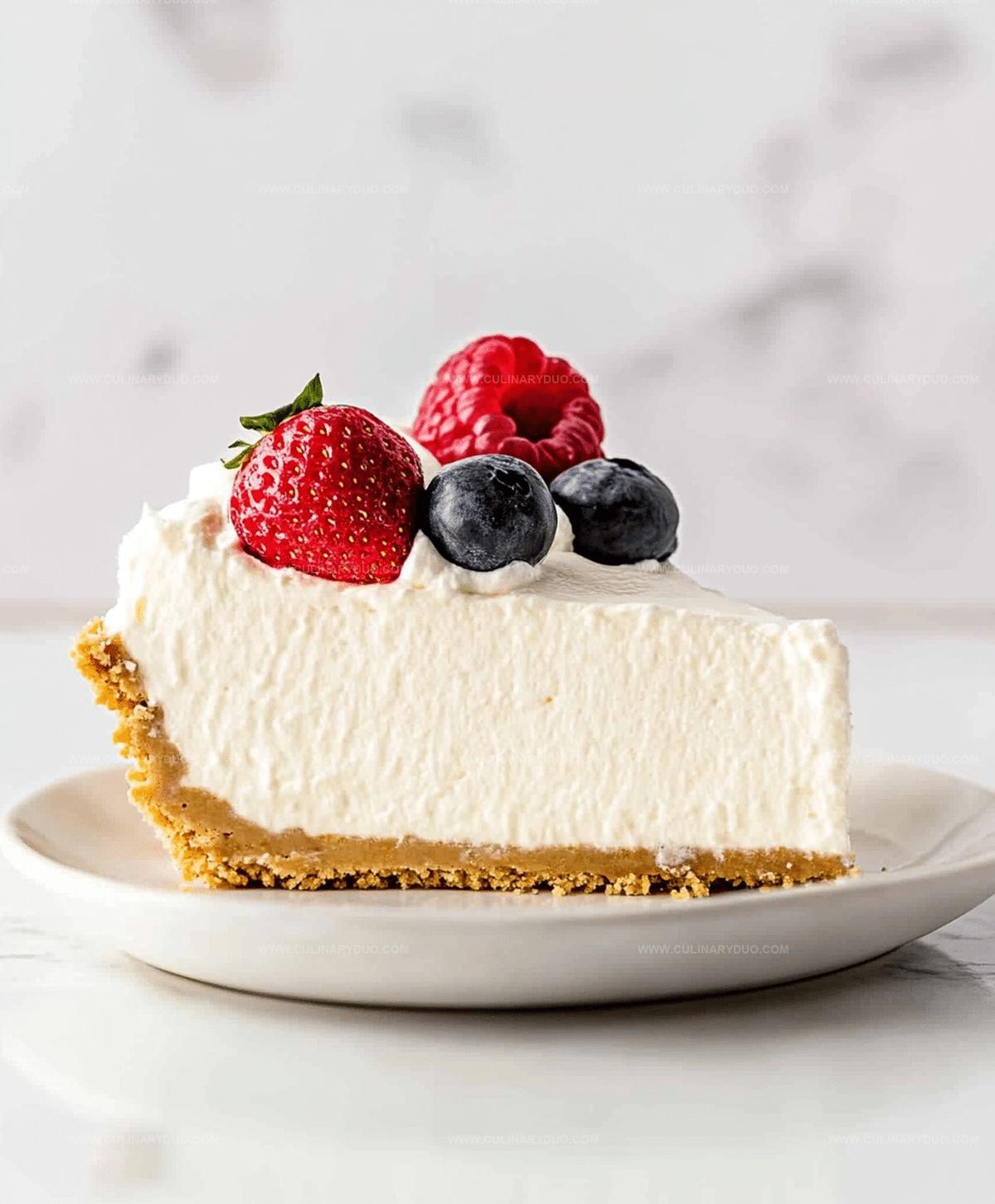 No-Bake Cheesecake Recipe