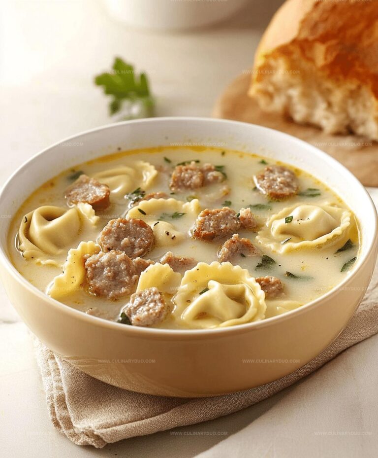 Sausage Tortellini Soup Recipe