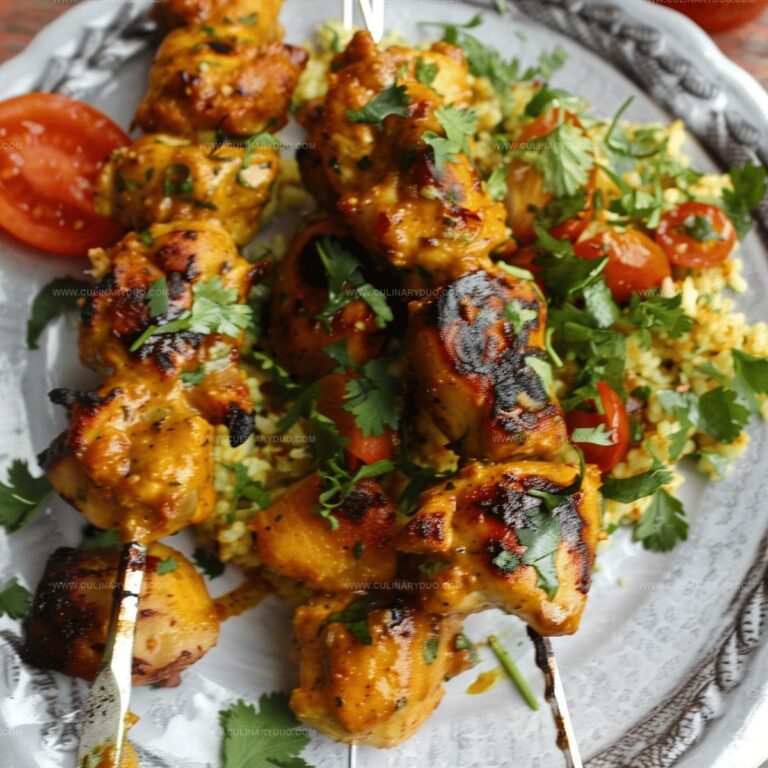 Curried Apricot Chicken Sosaties Recipe