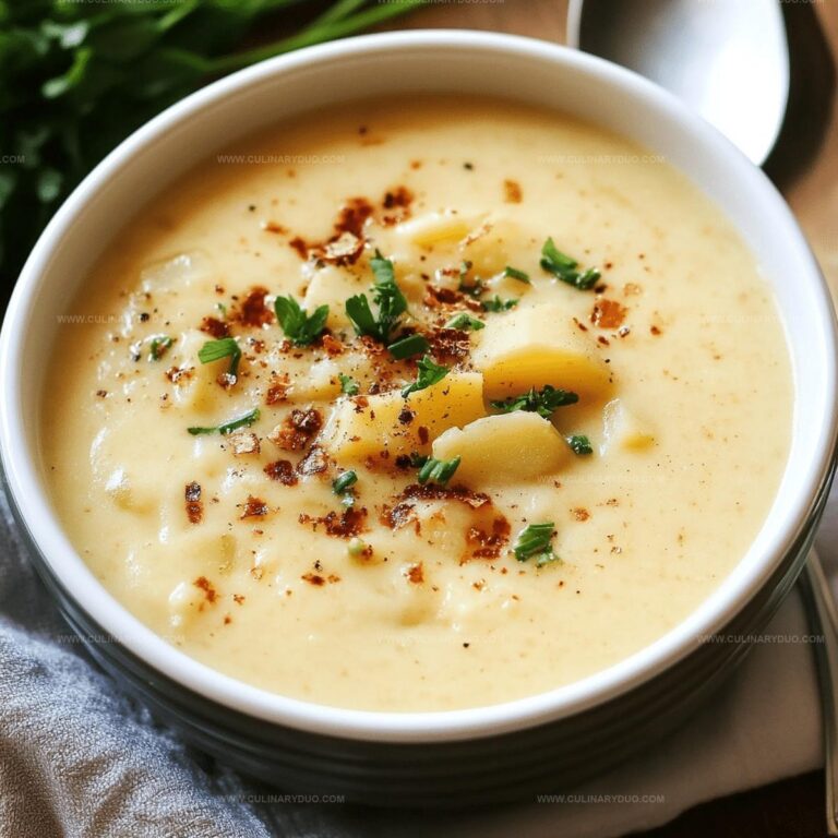 4-Ingredient Potato Soup Recipe