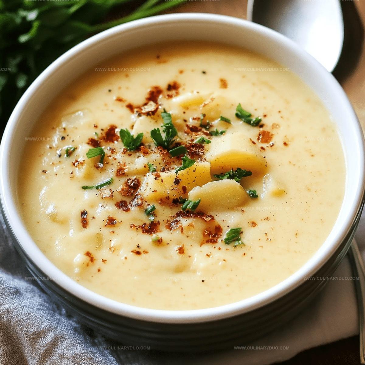 4-Ingredient Potato Soup Recipe