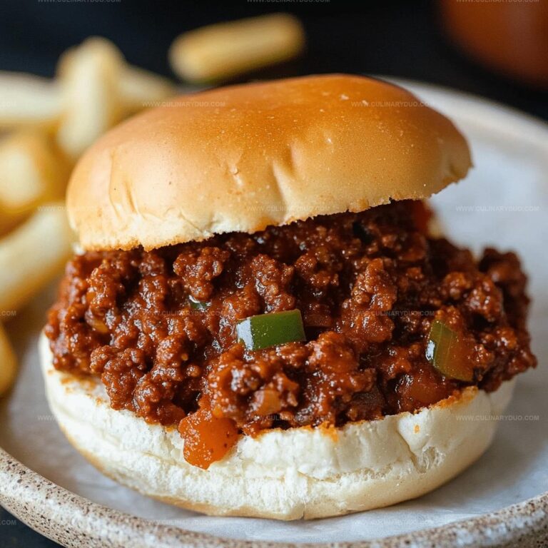 Sloppy Joes Recipe